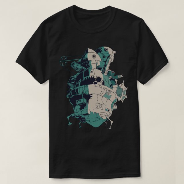 Howl_s Moving Castle T-Shirt (Design Front)