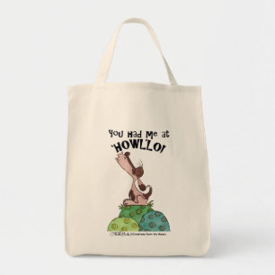 Howler Dog Tote Bag