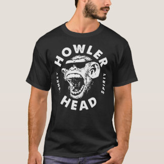 Howler Head Monkey Kentucky Bourbon Whiskey Vintag T-Shirt