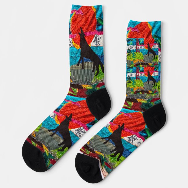 Howler, Wolf. Socks (Left)