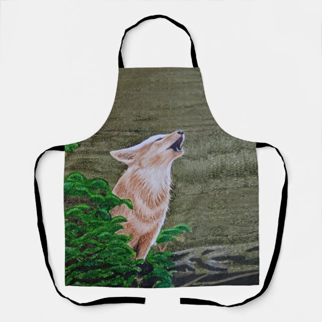 Howling Coyote Apron (Front)