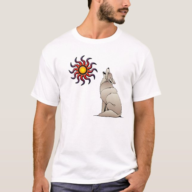 HOWLING COYOTE T-Shirt (Front)