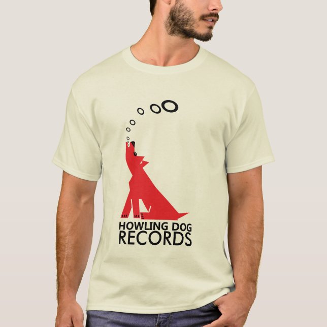Howling dog T-Shirt (Front)