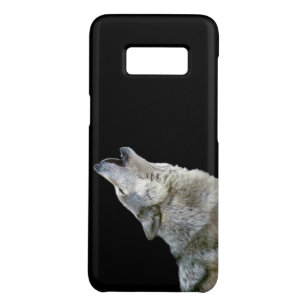 Howling grey wolf beautiful photo portrait, gift Case-Mate samsung galaxy s8 case