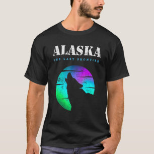 Howling Wolf Alaska Native American Alaska Tribal  T-Shirt