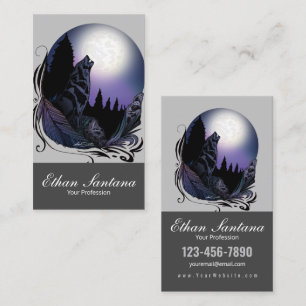 Howling Wolf Business Card