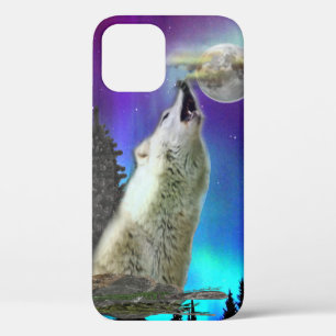 Howling wolf iPhone 12 case
