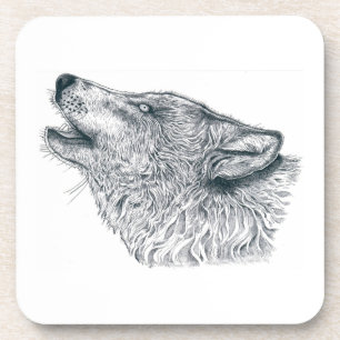 Howling Wolf Coaster