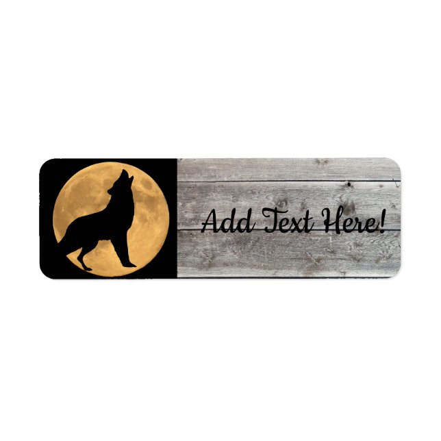 Howling Wolf Full Moon (Front)