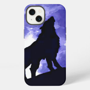 Howling Wolf & Fullmoon iPhone 13 Case