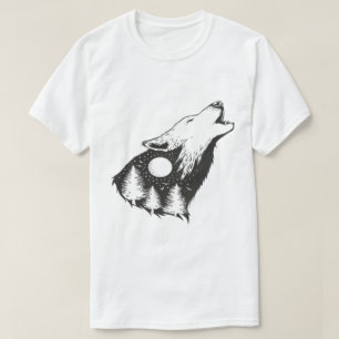 Howling Wolf Moon T-Shirt
