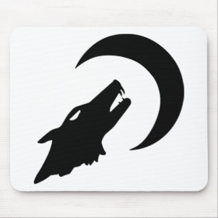 Howling Wolf Mouse Mat