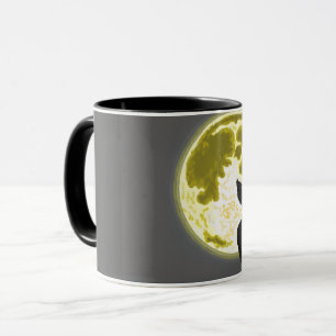 howling wolf mug