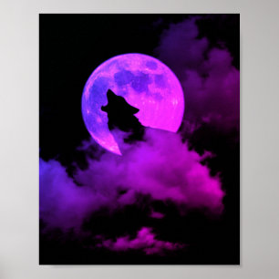 howling wolf poster