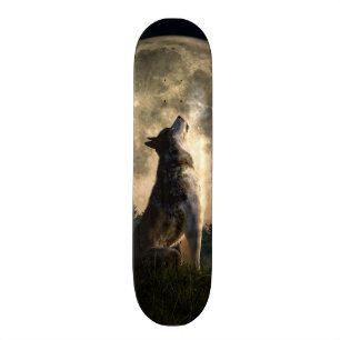 Howling Wolf Skateboard