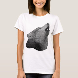Howling Wolf - Stylised Image T-Shirt