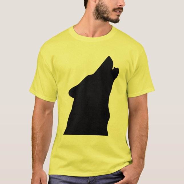 Howling Wolf T-Shirt (Front)