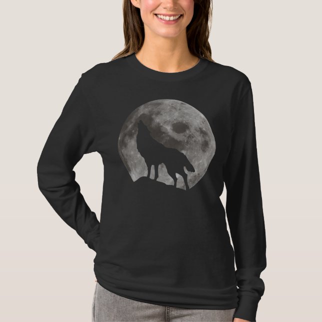 Howling Wolf T-Shirt (Front)
