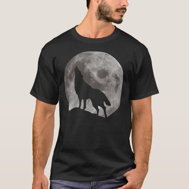Howling Wolf T-Shirt (Front)