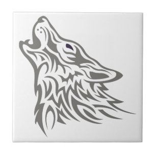 Howling Wolf Tile