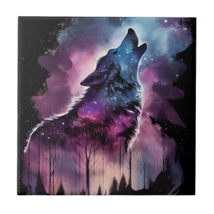 Howling Wolf Tile