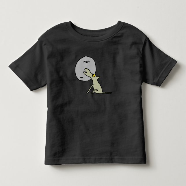 Howling Wolf Toddler T-Shirt (Front)