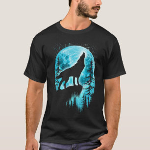 Howling Wolf - Wildlife Animal Lover Nature Hunter T-Shirt