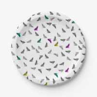 Howling Wolves Paper Plates