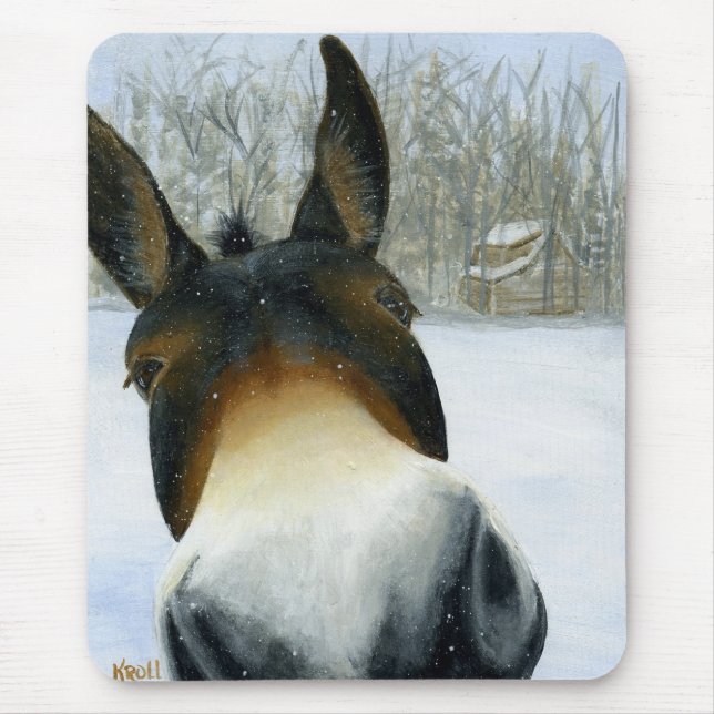 Hows about a kiss mousepad (Front)