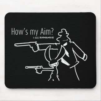 How's my Aim? Mouse Mat