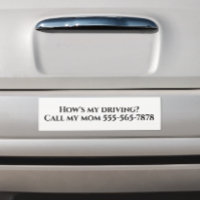 How's my Driving Call my Mum Dad Custom
