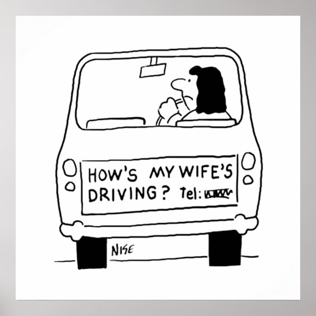 How's My Wife's Driving? Poster (Front)