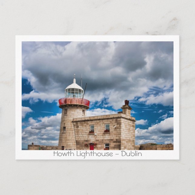 Howth Lighthouse Postcard (Front)