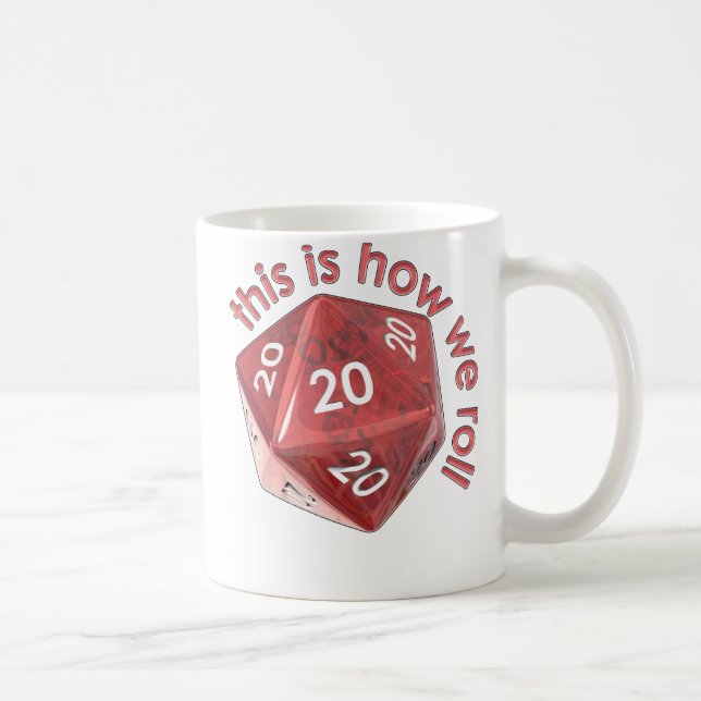 HowWeRoll20s Coffee Mug (Right)