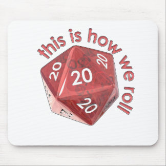 HowWeRoll20s Mouse Mat