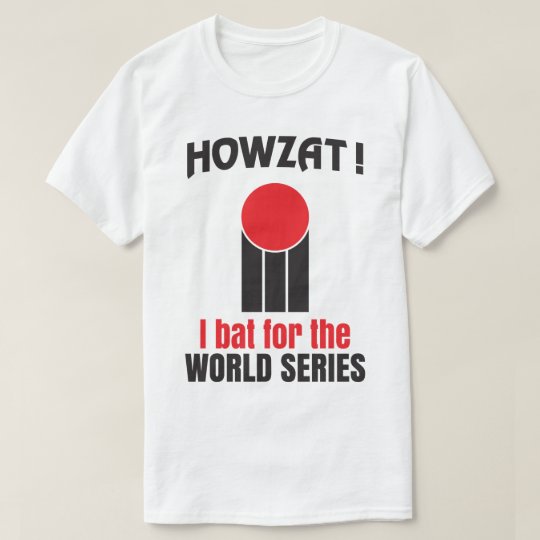 Howzat! Cricket I Bat World Series Retro 70's Tee