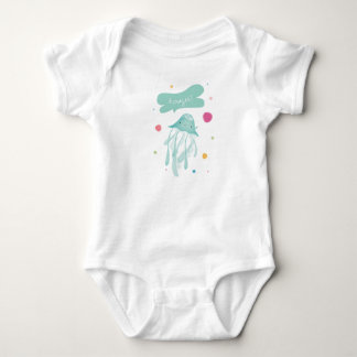 "Howzit?" Maui Hawaii Jellyfish Baby Bodysuit