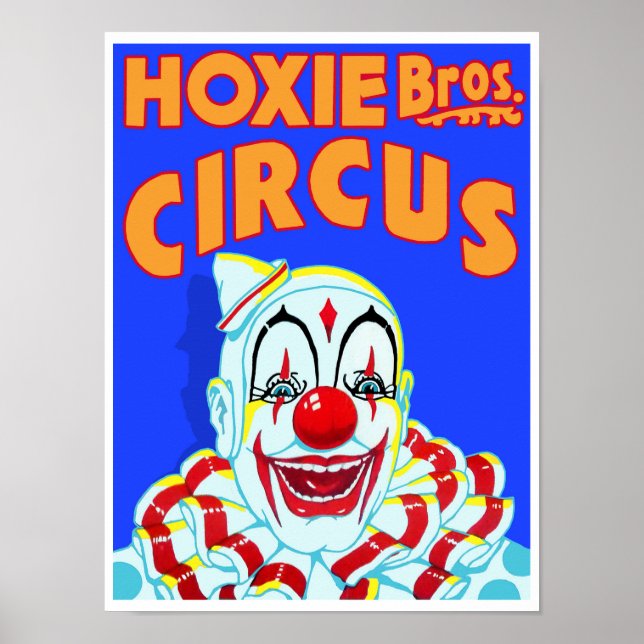 Hoxie Bros. Circus Poster (Front)
