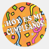 Hoy es mi cumpleaños Birhday in Spanish