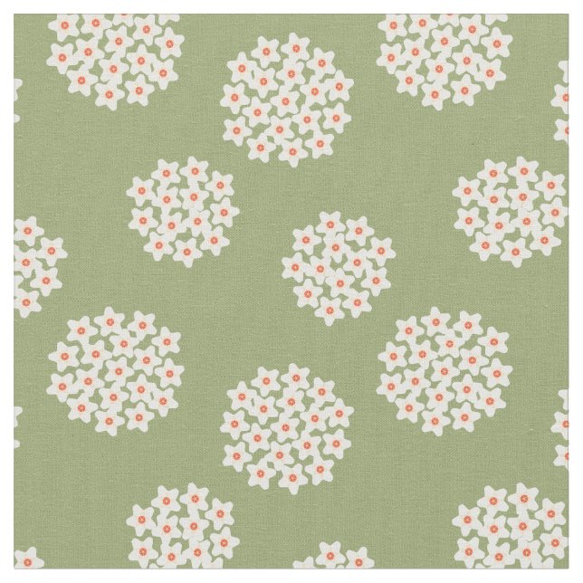Hoya Flowers Fabric (Close Up)