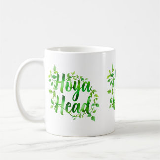 Hoya Head Plant Lover Design – Cute Minimalist Bot Coffee Mug