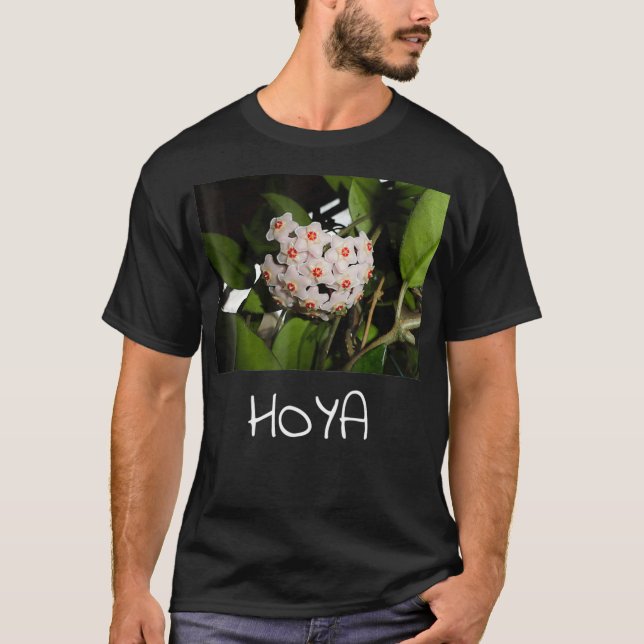 Hoya Succulent Gardening Plant T-Shirt (Front)