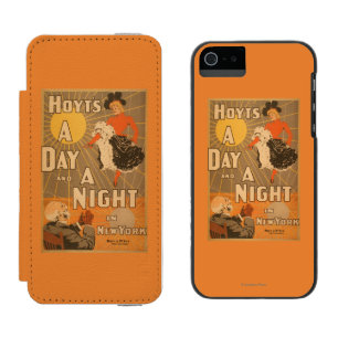 Hoyt's A day and a night in New York City Play Incipio Watson™ iPhone 5 Wallet Case