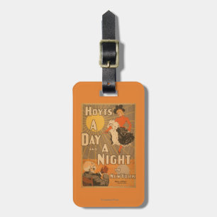 Hoyt's A day and a night in New York City Play Luggage Tag