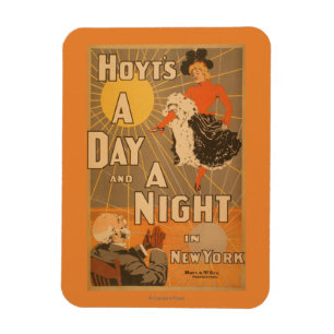 Hoyt's A day and a night in New York City Play Magnet
