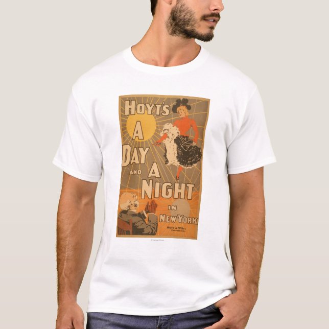Hoyt's A day and a night in New York City Play T-Shirt (Front)