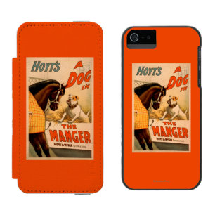 Hoyt's A dog in the Manger Theatre Poster Incipio Watson™ iPhone 5 Wallet Case