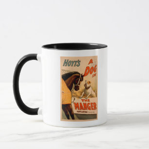 Hoyt's A dog in the Manger Theatre Poster Mug