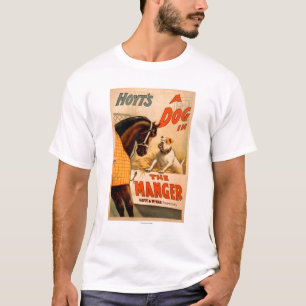 Hoyt's A dog in the Manger Theatre Poster T-Shirt