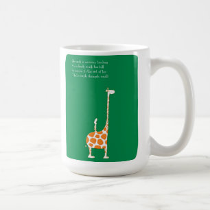 HP2129 Giraffe Poem Coffee Mug